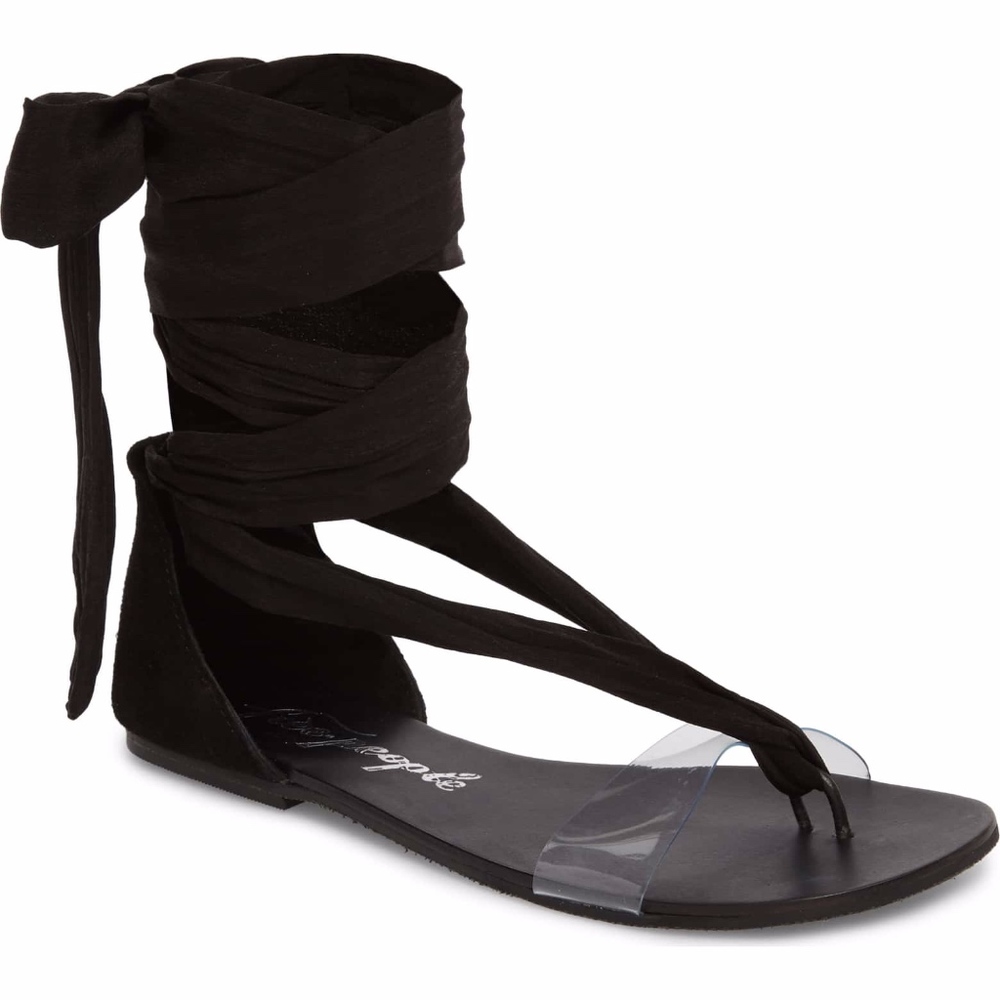 Free People 'Barcelona' Sandals - Black